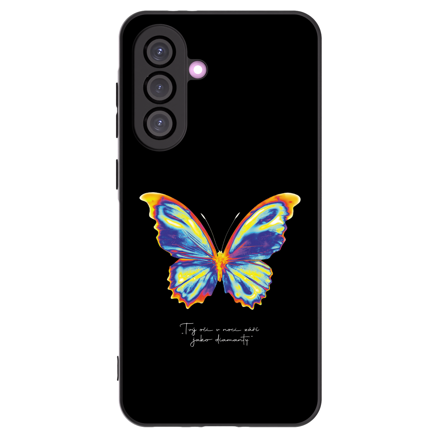 Picasee silikonový černý obal pro Samsung Galaxy A36 5G - Diamanty Black