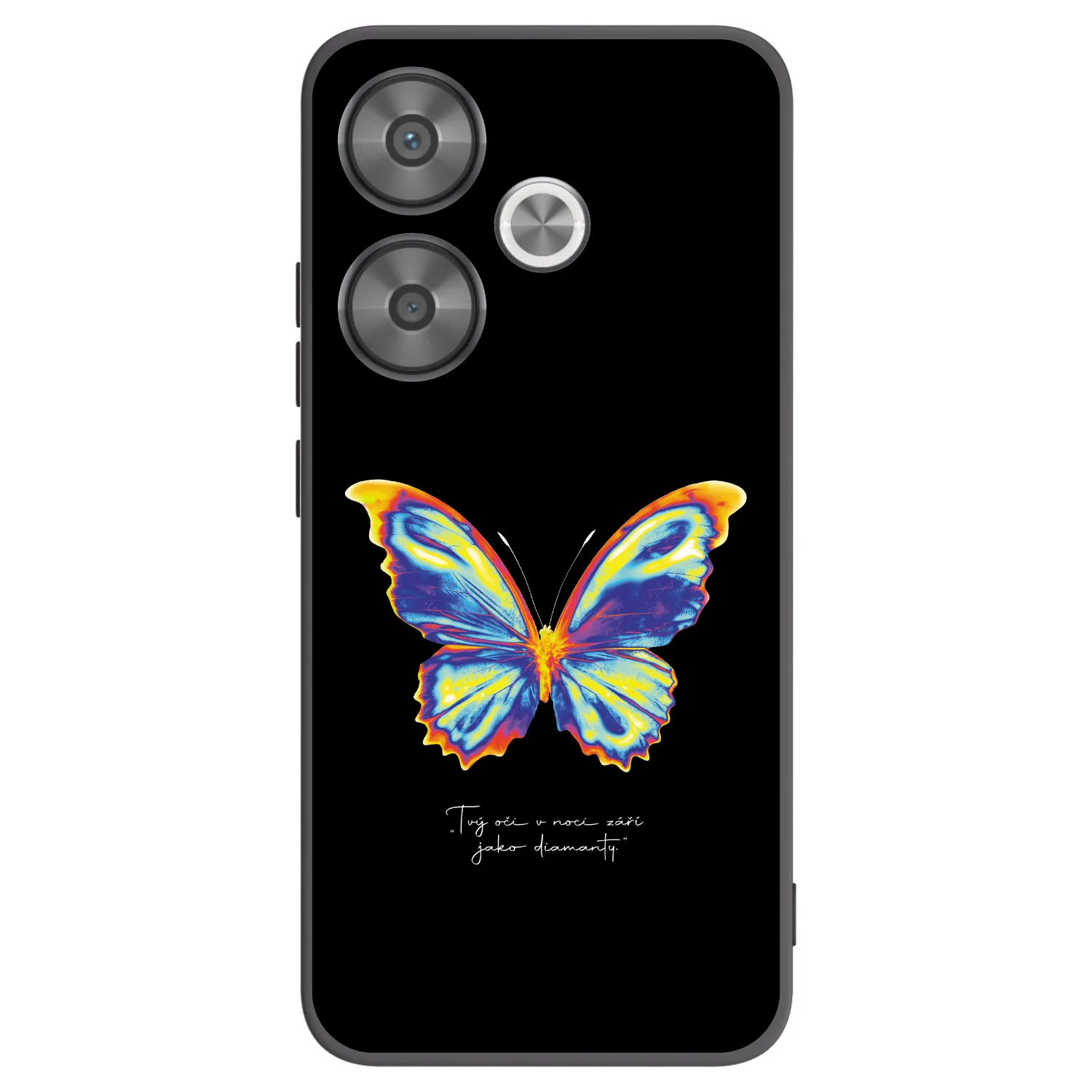 Picasee silikonový černý obal pro Xiaomi Poco F6 - Diamanty Black