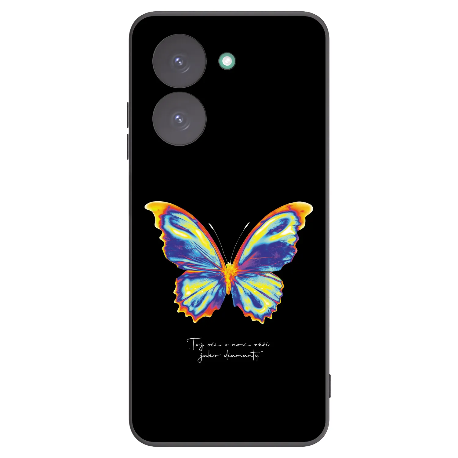 Picasee silikonový černý obal pro Xiaomi Redmi A5 - Diamanty Black