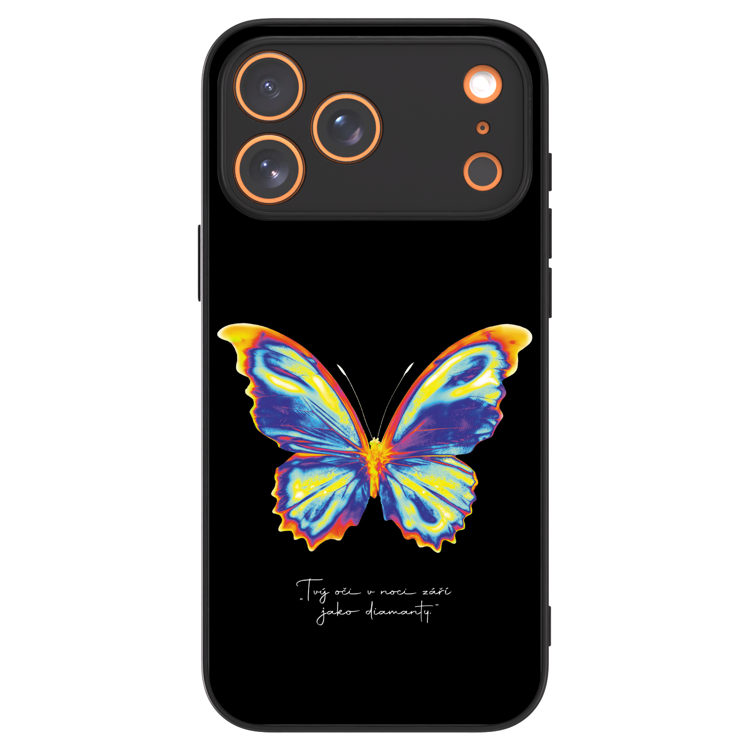 Picasee ULTIMATE CASE MagSafe pro Apple iPhone 17 Pro Max - Diamanty Black