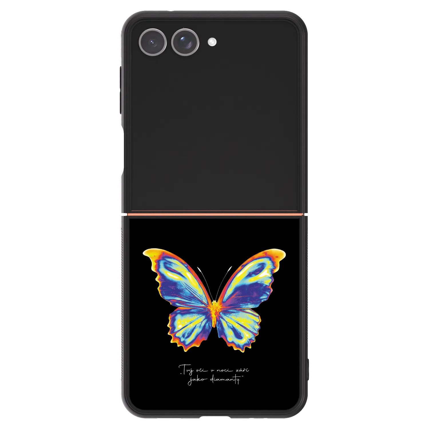 Picasee ULTIMATE CASE pro Samsung Galaxy Z Flip7 5G - Diamanty Black