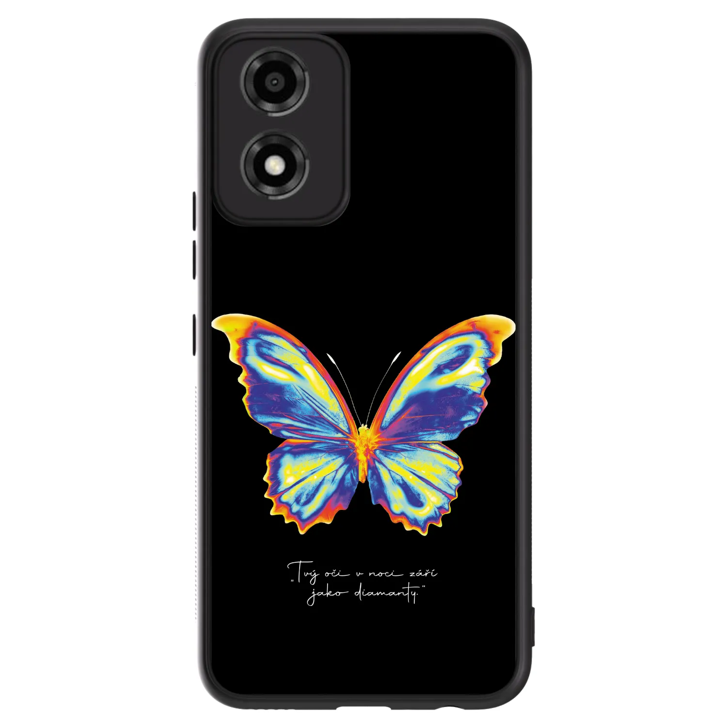 Picasee ULTIMATE CASE pro Motorola Moto E14 - Diamanty Black