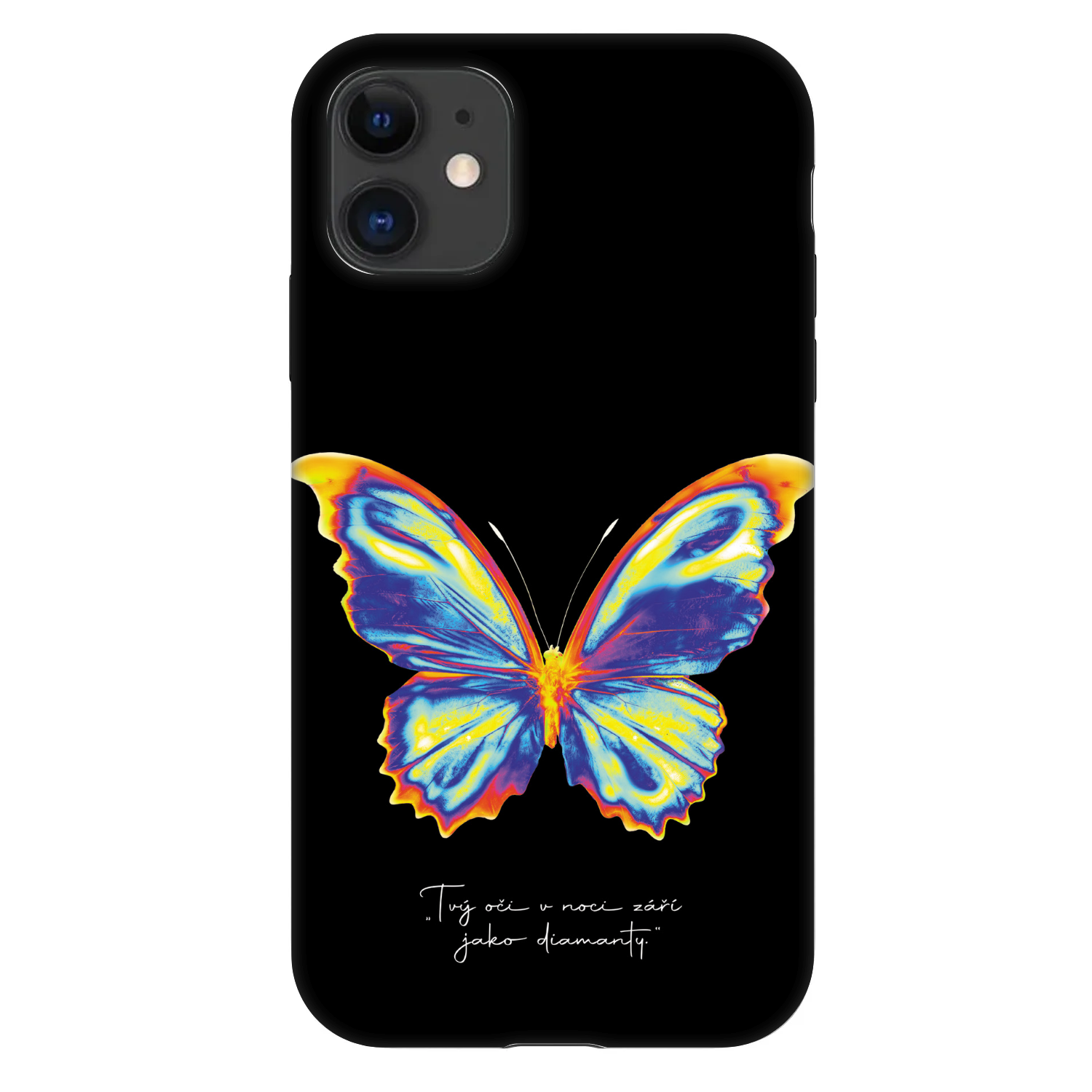 Picasee Fashion Case pro Apple iPhone 11 - Diamanty Black