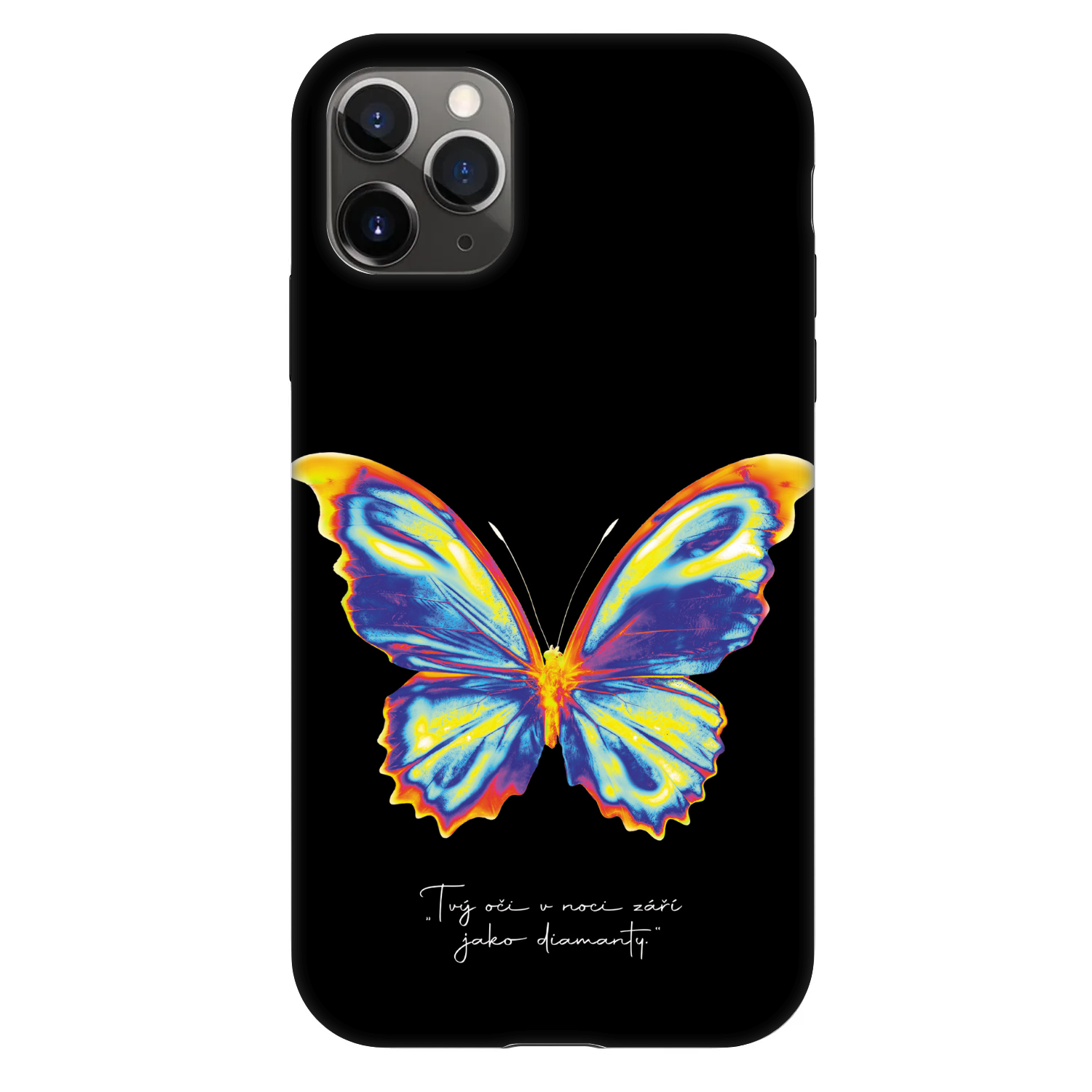 Picasee Fashion Case pro Apple iPhone 11 Pro - Diamanty Black