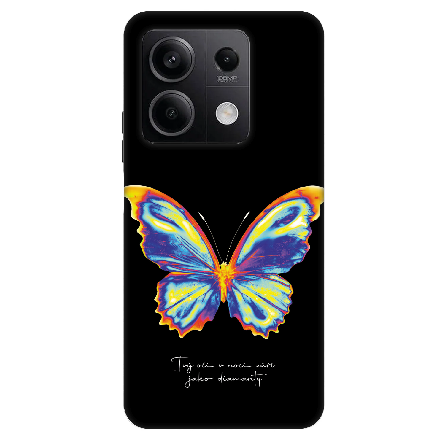 Picasee Fashion Case pro Xiaomi Redmi Note 13 5G - Diamanty Black