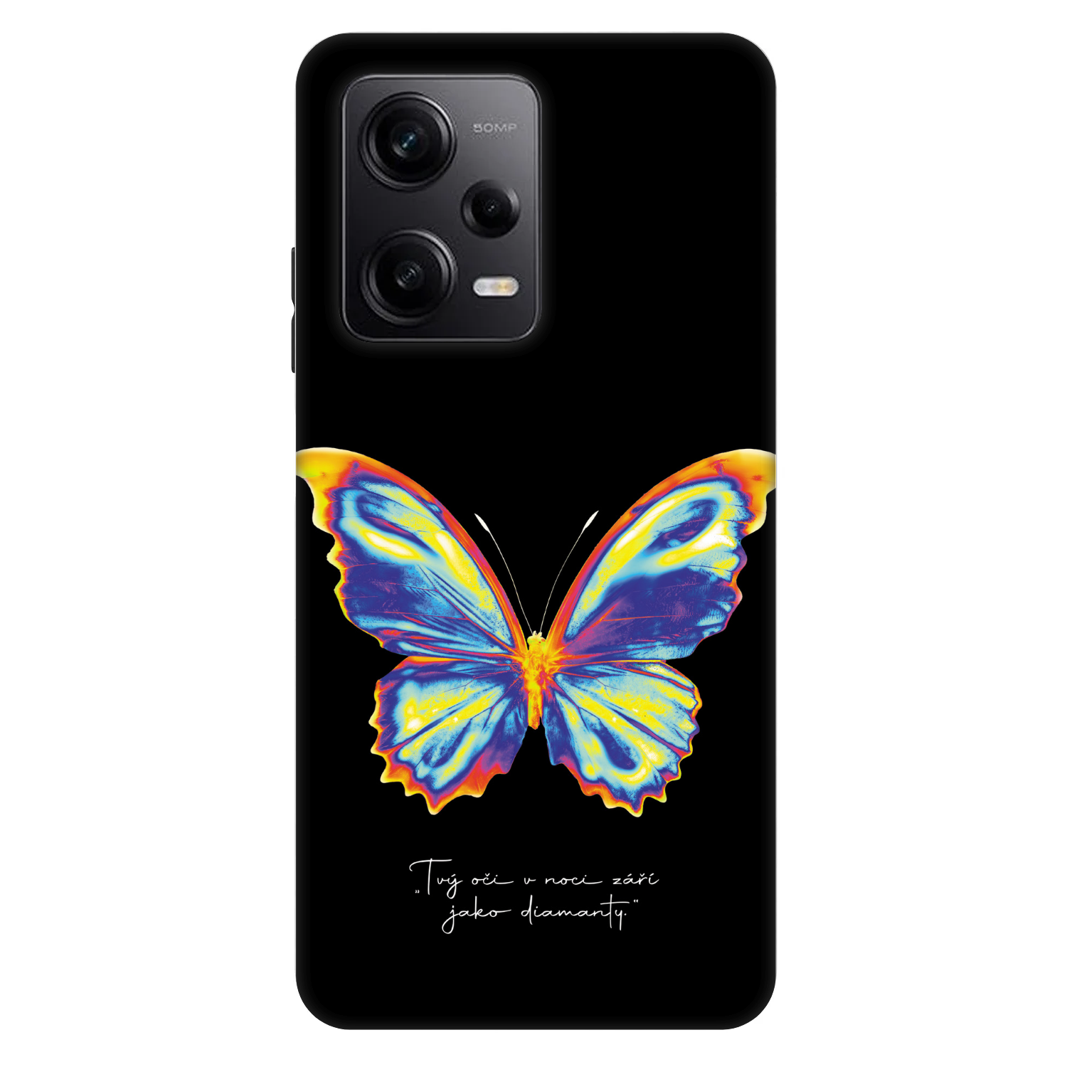 Picasee Fashion Case pro Xiaomi Redmi Note 12 Pro+ 5G - Diamanty Black