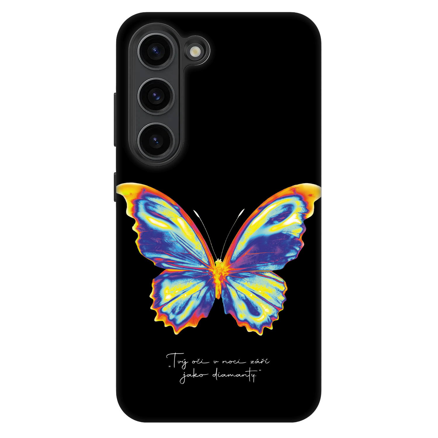 Picasee Fashion Case pro Samsung Galaxy S23+ 5G - Diamanty Black