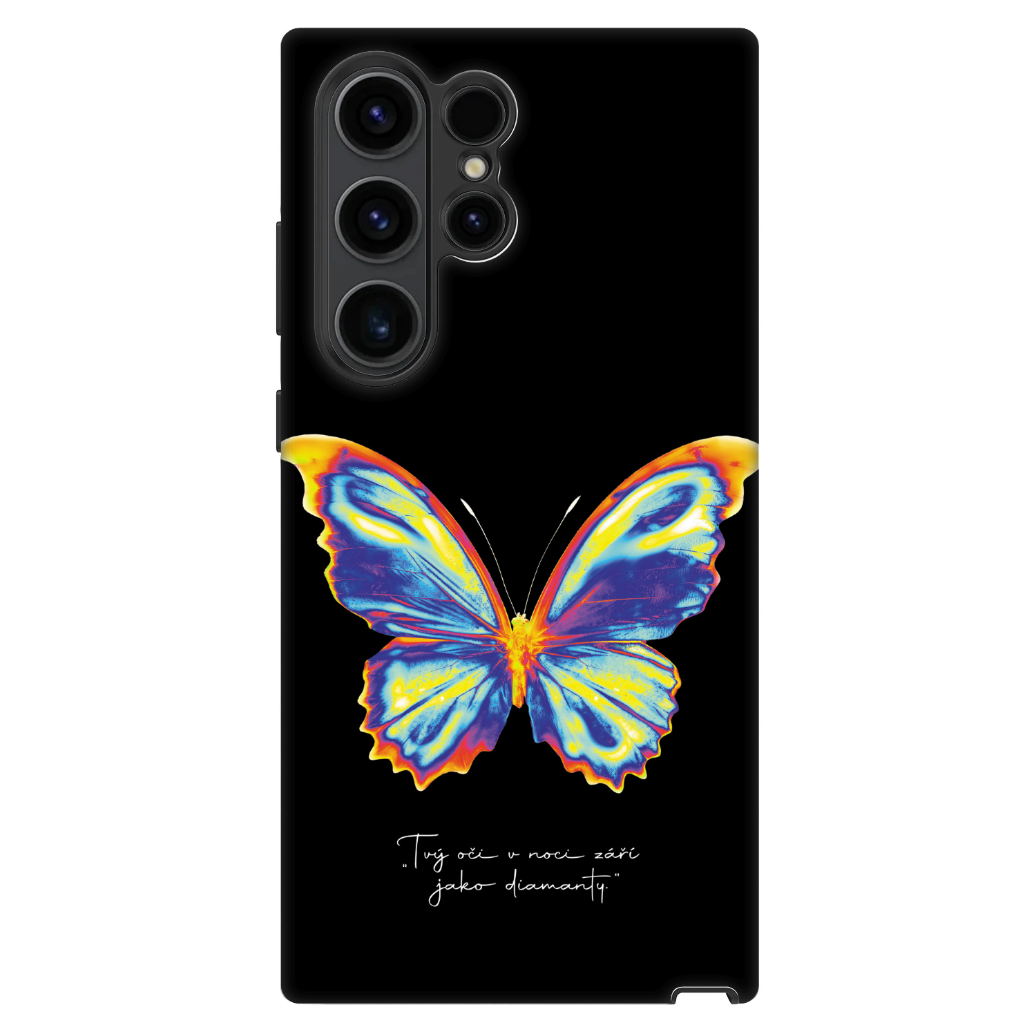Picasee Fashion Case pro Samsung Galaxy S23 Ultra 5G - Diamanty Black