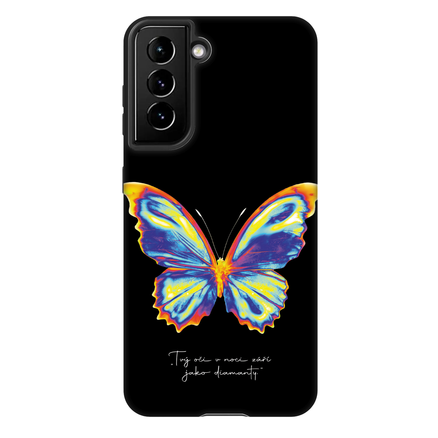 Picasee Fashion Case pro Samsung Galaxy S21 5G G991B - Diamanty Black