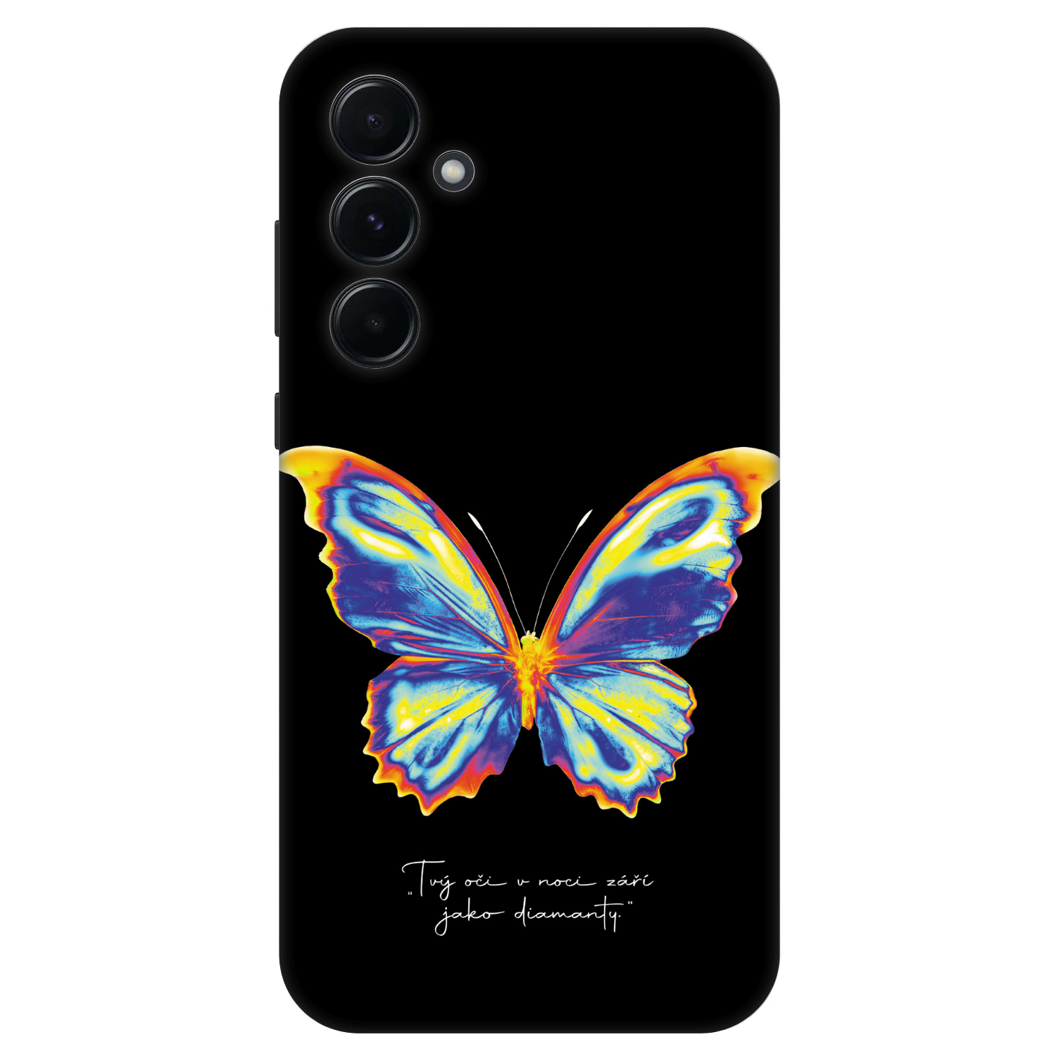 Picasee Fashion Case pro Samsung Galaxy A55 5G A556B - Diamanty Black