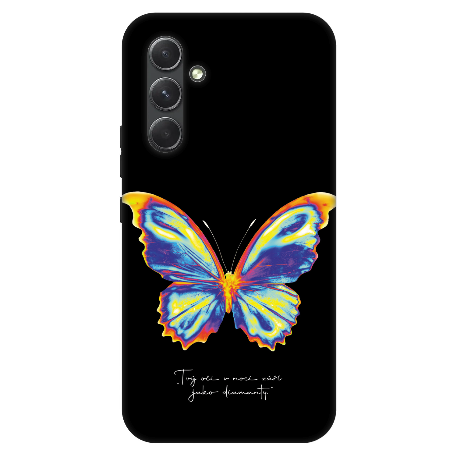 Picasee Fashion Case pro Samsung Galaxy A54 5G A546B - Diamanty Black