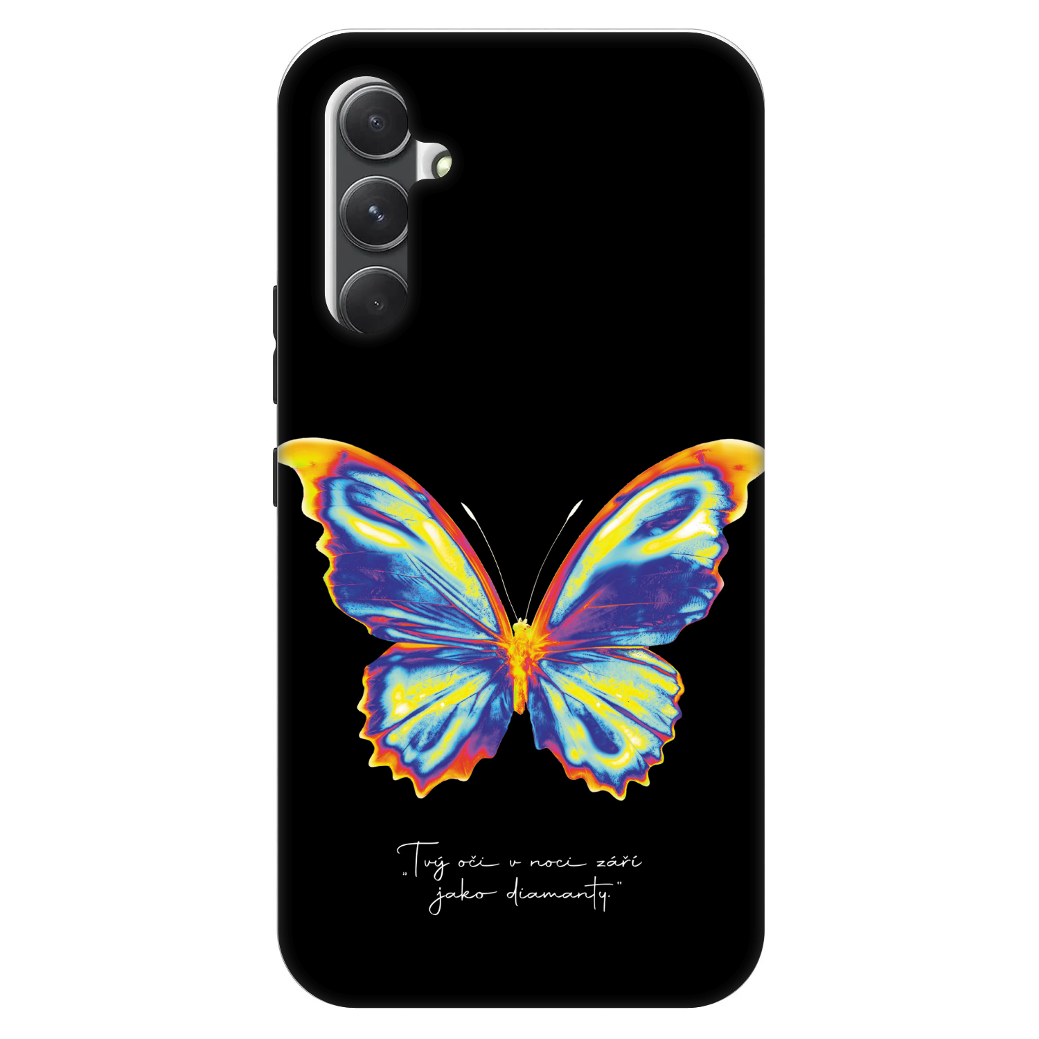 Picasee Fashion Case pro Samsung Galaxy A34 5G A346B - Diamanty Black