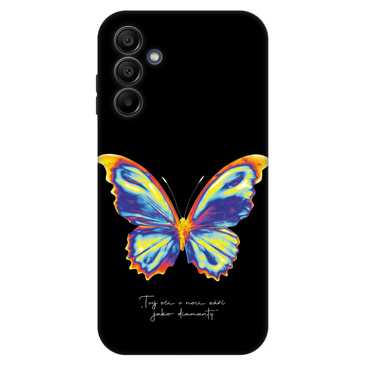 Picasee Fashion Case pro Samsung Galaxy A15 A155F 4G - Diamanty Black