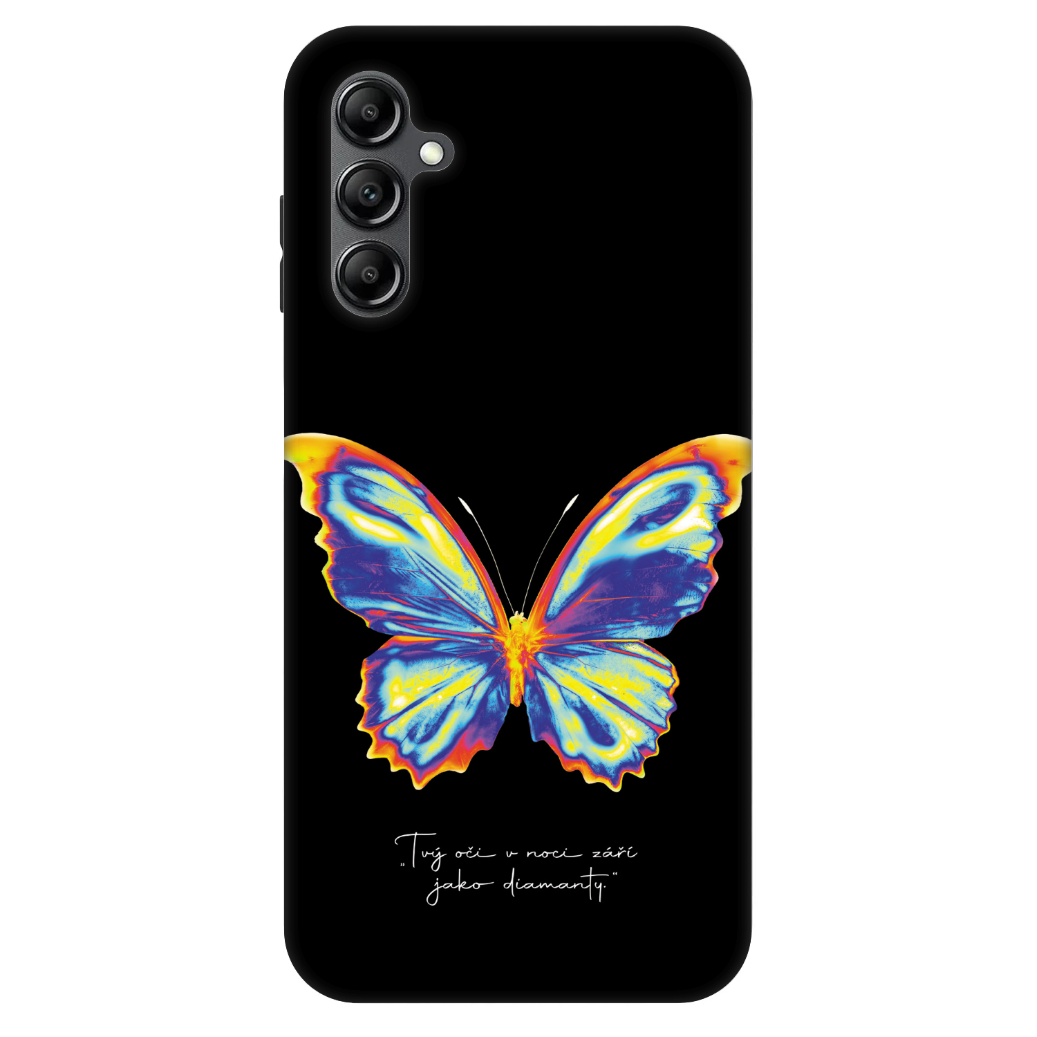 Picasee Fashion Case pro Samsung Galaxy A14 4G A145R - Diamanty Black