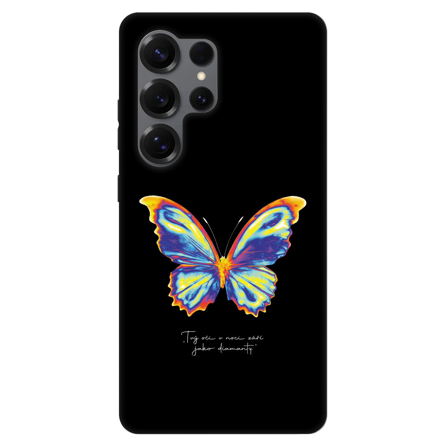 Picasee Fashion Case PowerShare pro Samsung Galaxy S25 Ultra 5G - Diamanty Black