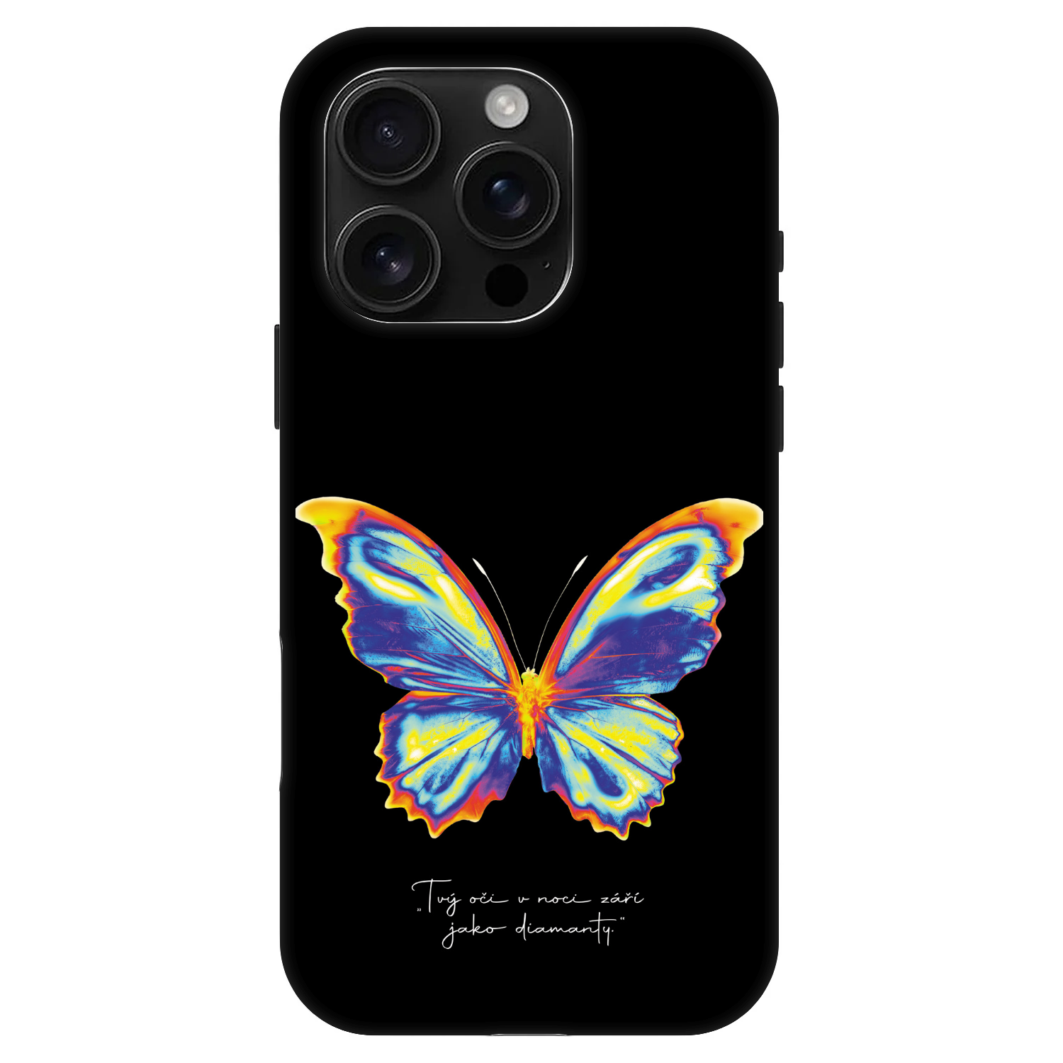 Picasee Fashion Case MagSafe Apple iPhone 16 Pro - Diamanty Black