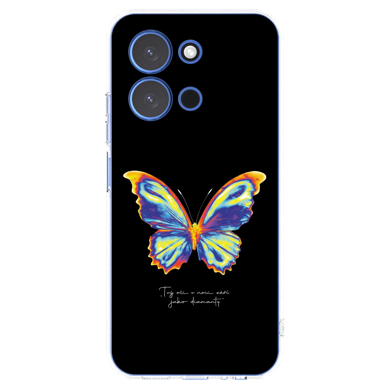 Picasee silikonový průhledný obal pro Xiaomi Redmi 15C 4G - Diamanty Black