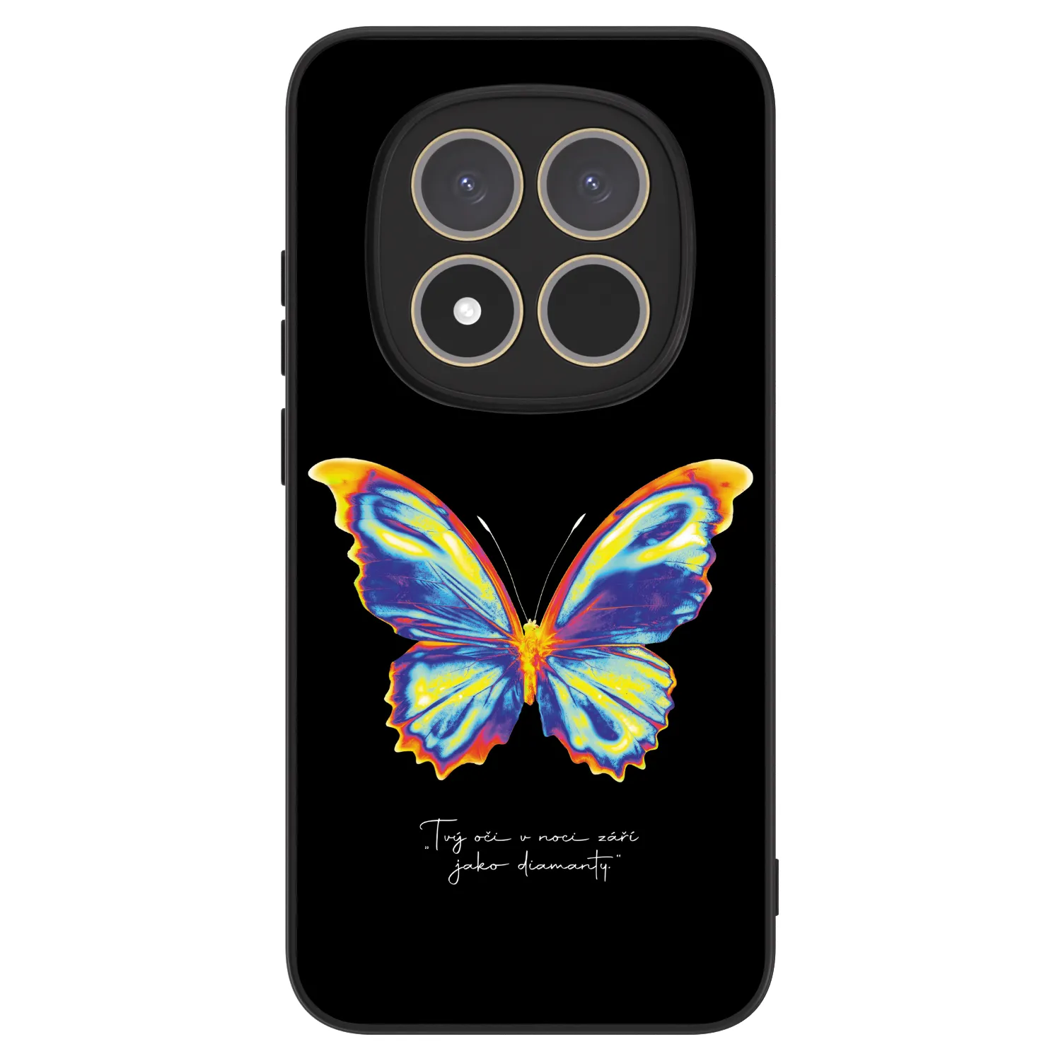 Picasee ULTIMATE CASE pro Xiaomi Redmi Note 15 Pro 4G - Diamanty Black