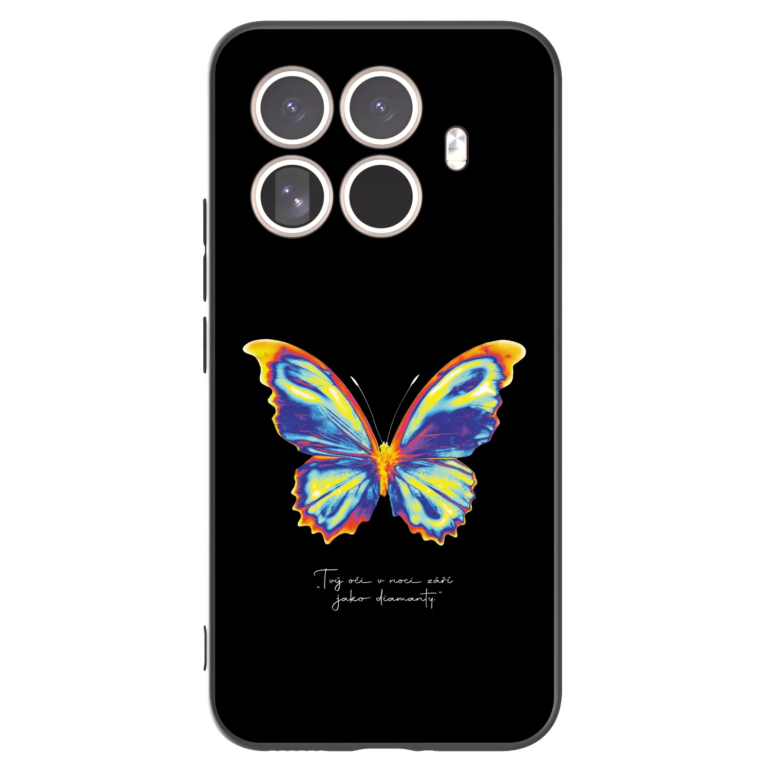 Picasee silikonový černý obal pro Xiaomi 15T Pro - Diamanty Black