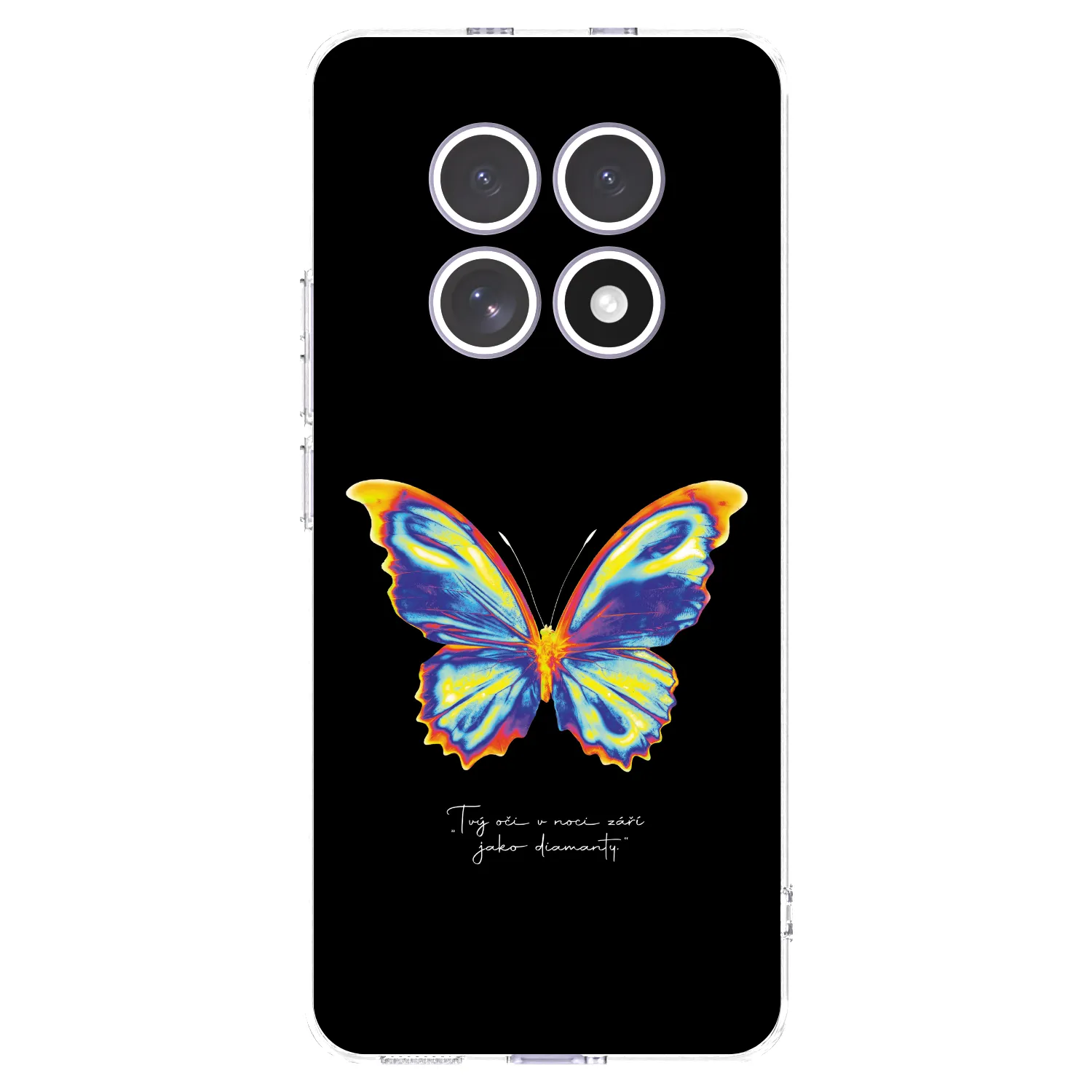 Picasee silikonový průhledný obal pro Xiaomi Redmi Note 15 - Diamanty Black