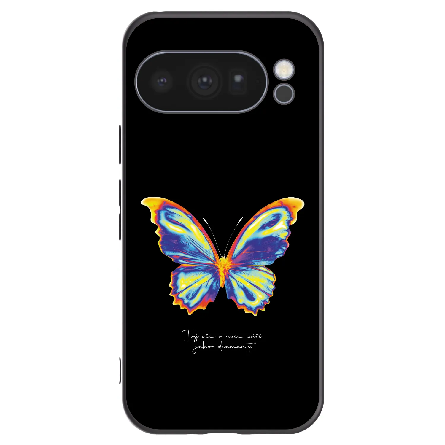 Picasee silikonový černý obal pro Google Pixel 10 Pro - Diamanty Black