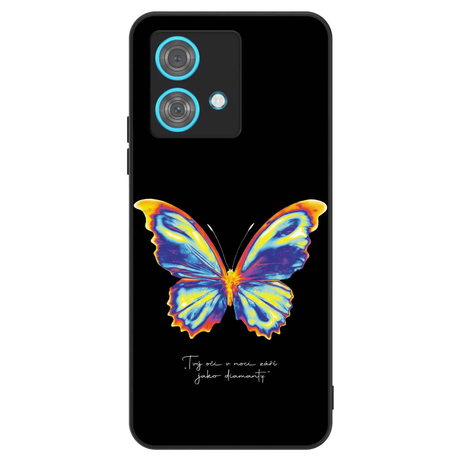Picasee ULTIMATE CASE pro Motorola Edge 40 Neo - Diamanty Black