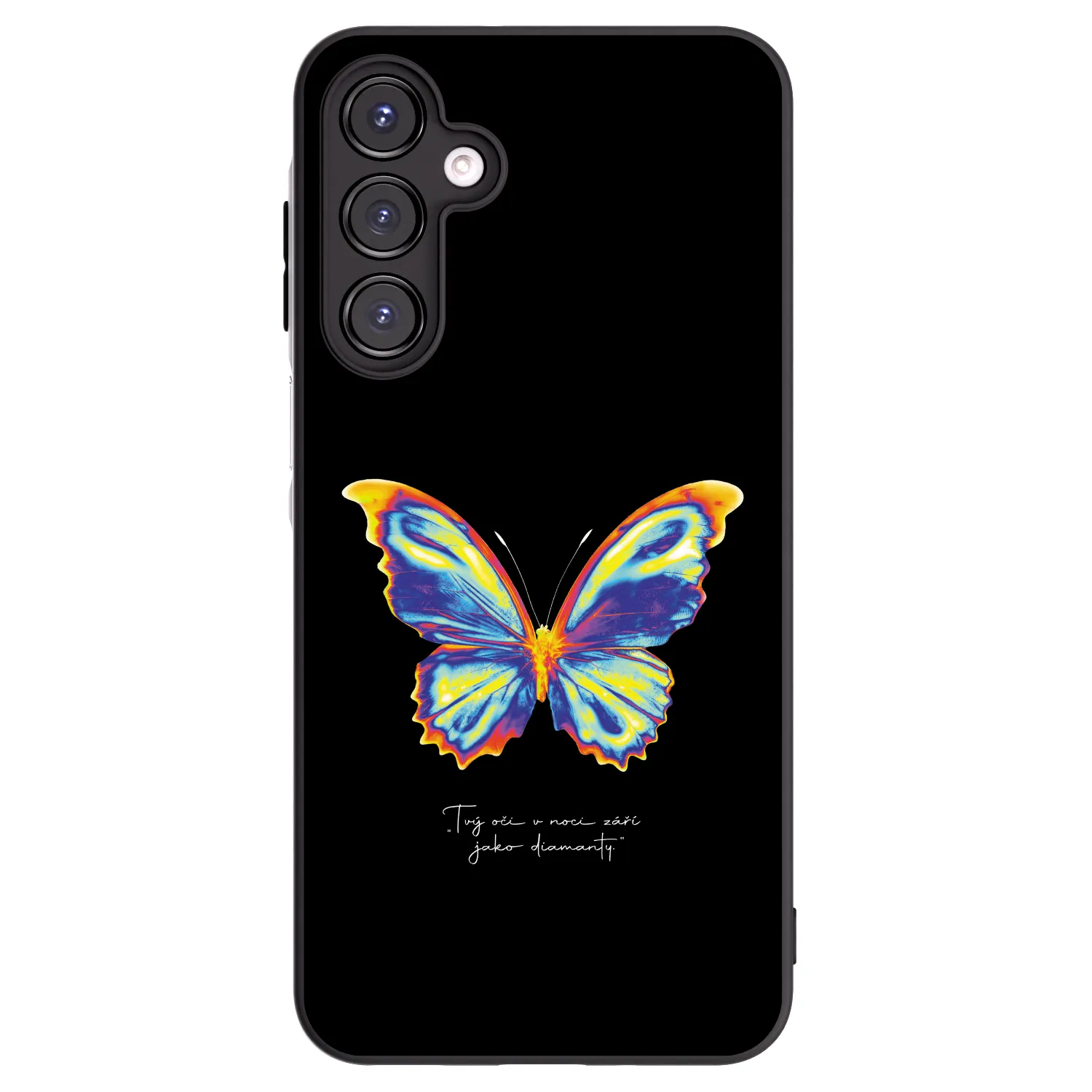 Picasee silikonový černý obal pro Samsung Galaxy A16 4G - Diamanty Black