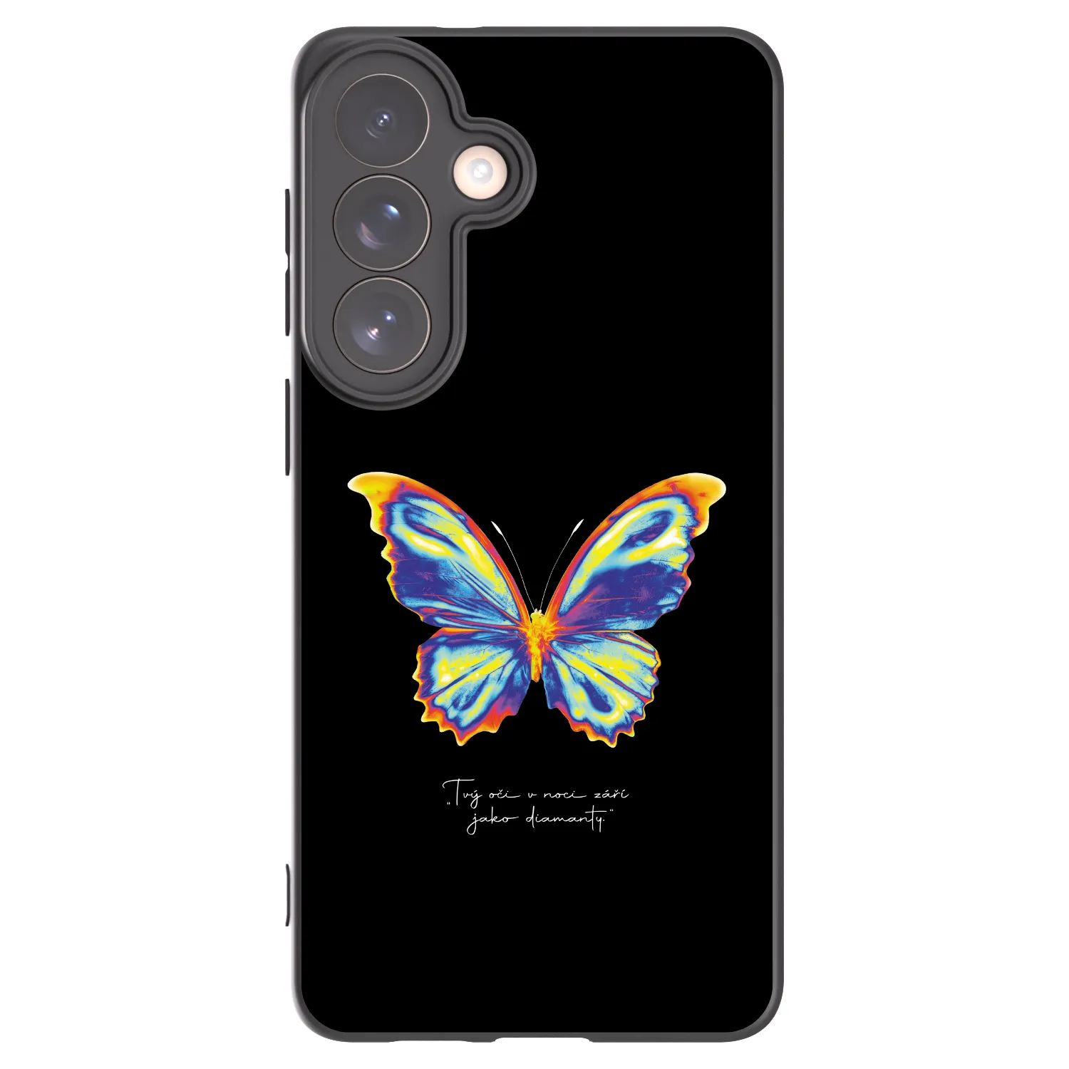 Picasee silikonový černý obal pro Samsung Galaxy S26+ - Diamanty Black