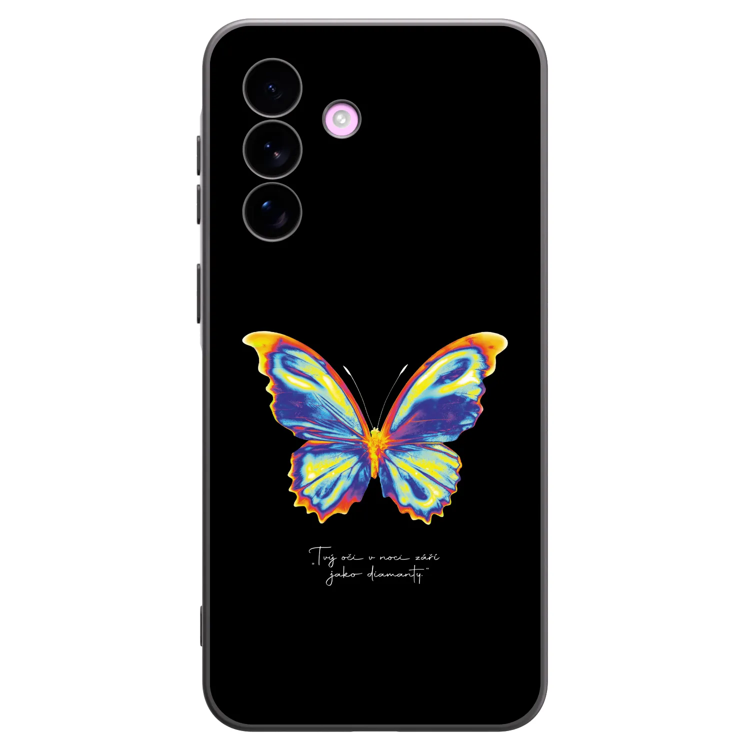 Picasee silikonový černý obal pro Samsung Galaxy A57 5G - Diamanty Black