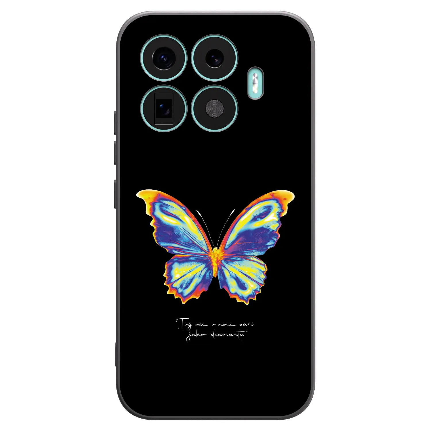 Picasee silikonový černý obal pro Xiaomi 17T - Diamanty Black