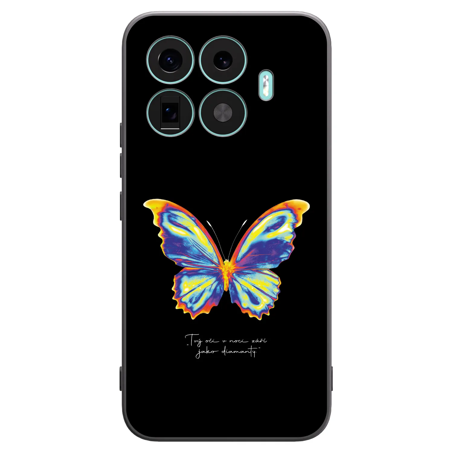 Picasee silikonový černý obal pro Xiaomi 17T Pro - Diamanty Black