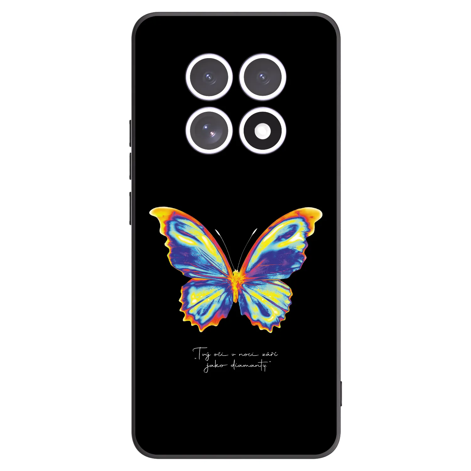 Picasee silikonový černý obal pro Xiaomi Redmi Note 15 5G - Diamanty Black