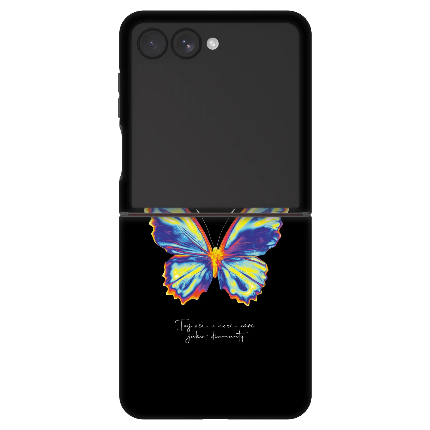 Picasee Fashion Case pro Samsung Galaxy Z Flip7 5G - Diamanty Black