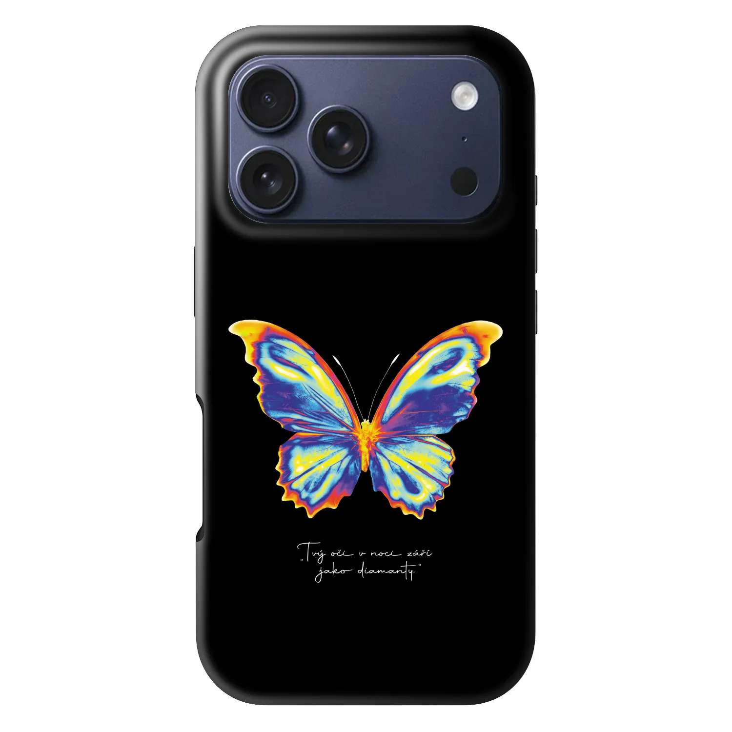 Picasee Fashion Case MagSafe Apple iPhone 18 Pro - Diamanty Black