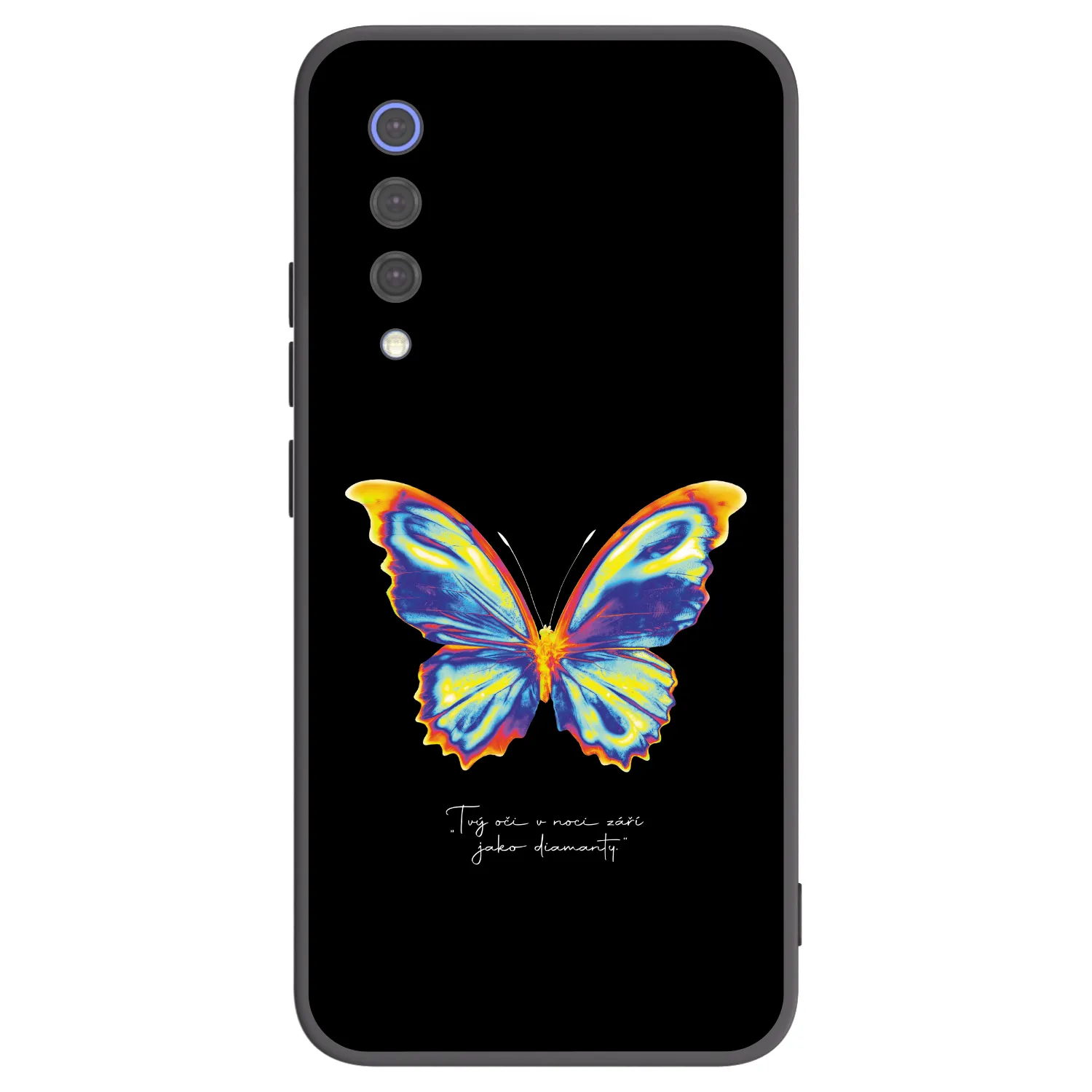 Picasee silikonový černý obal pro Xiaomi Mi 9 SE - Diamanty Black