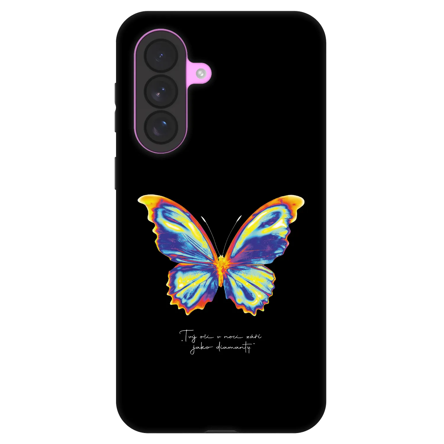 Picasee Fashion Case pro Samsung Galaxy A37 - Diamanty Black