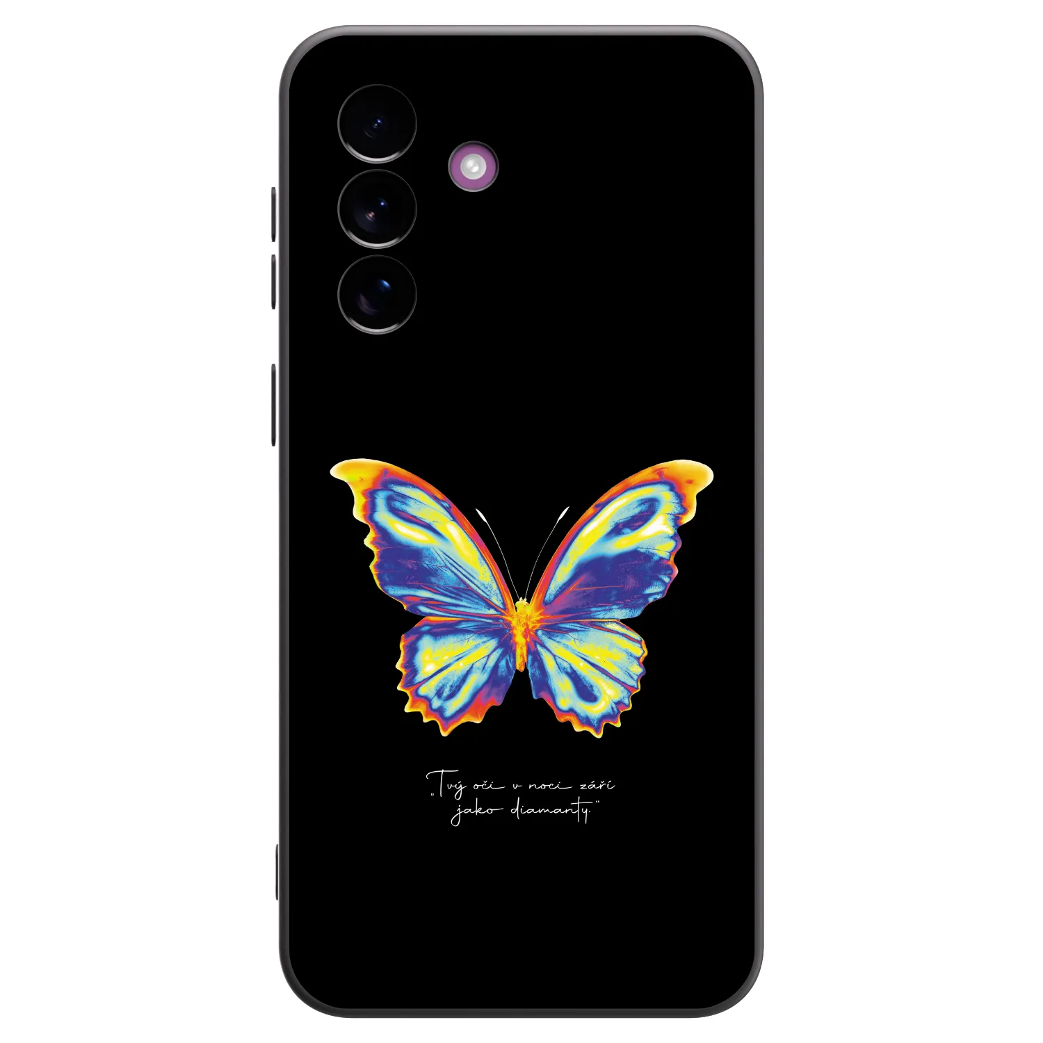 Picasee silikonový černý obal pro Samsung Galaxy A37 - Diamanty Black