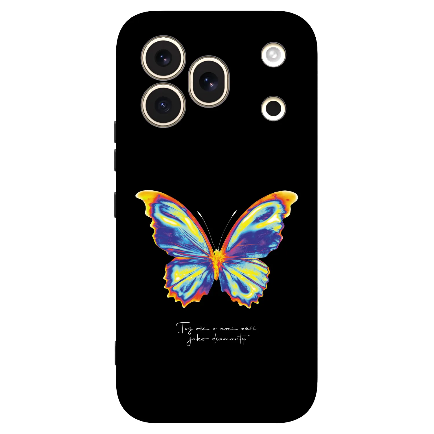 Picasee silikonový černý obal pro Honor 600 Pro - Diamanty Black