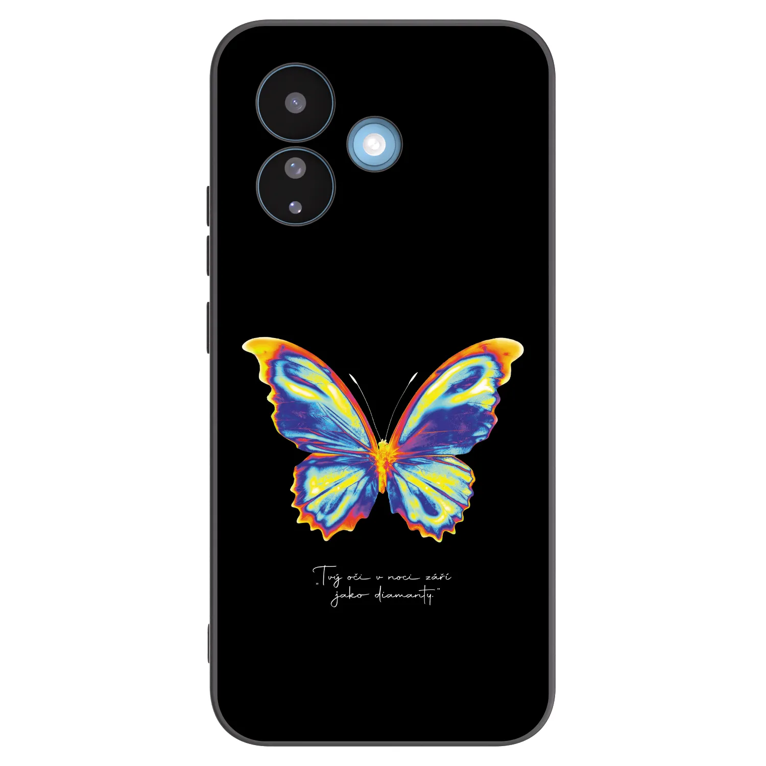 Picasee silikonový černý obal pro Xiaomi Redmi Note 17 Pro 5G - Diamanty Black