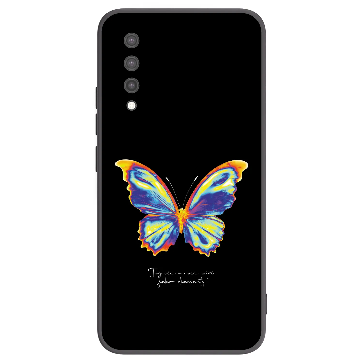 Picasee silikonový černý obal pro Xiaomi Mi 9 Lite - Diamanty Black