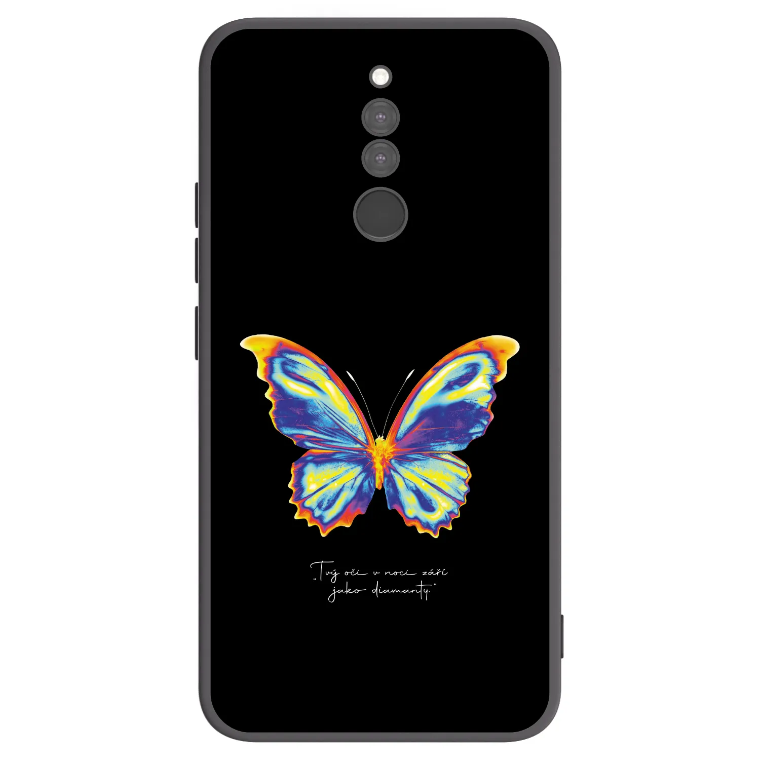 Picasee silikonový černý obal pro Xiaomi Redmi 8 - Diamanty Black