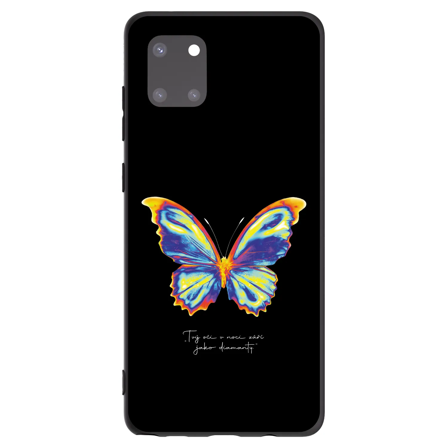 Picasee silikonový černý obal pro Samsung Galaxy Note 10 Lite N770F - Diamanty Black