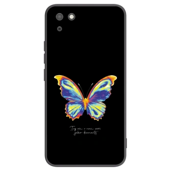 Obal pro Huawei Y5P - Diamanty Black
