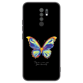 Picasee silikonový černý obal pro Xiaomi Redmi 9 - Diamanty Black