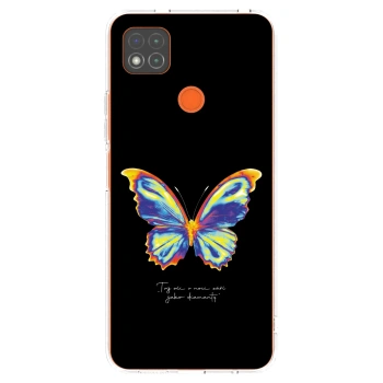 Picasee silikonový průhledný obal pro Xiaomi Redmi 9C - Diamanty Black