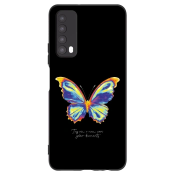 Picasee silikonový černý obal pro Huawei P Smart 2021 - Diamanty Black