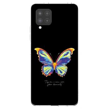 Picasee silikonový průhledný obal pro Samsung Galaxy A42 A426B - Diamanty Black
