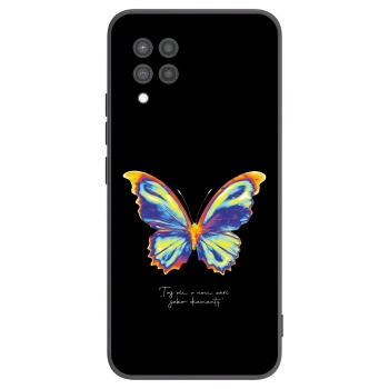 Picasee silikonový černý obal pro Samsung Galaxy A42 A426B - Diamanty Black