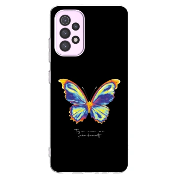 Picasee silikonový průhledný obal pro Samsung Galaxy A32 5G A326B - Diamanty Black