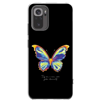 Picasee silikonový průhledný obal pro Xiaomi Redmi Note 10S - Diamanty Black